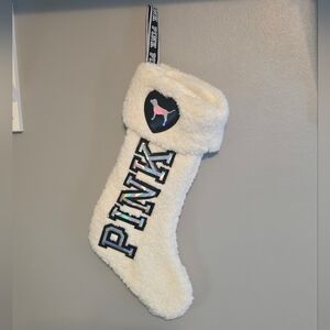 PINK Victoria's Secret Cream Stocking